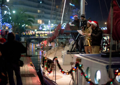 Morning Star Christmas boat singers